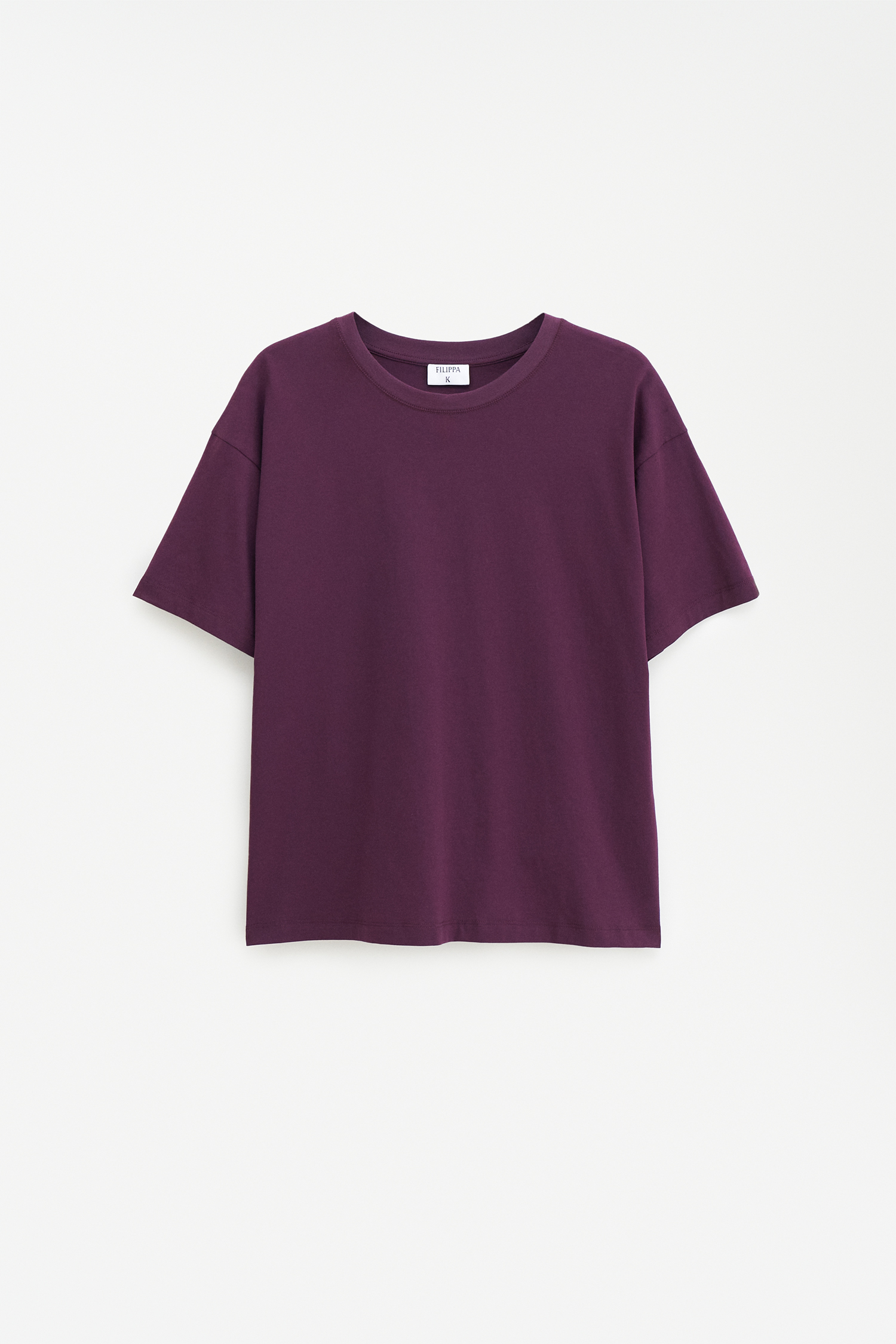 Shop Filippa K Loose Fit Tee In Purple